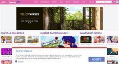 Desktop Screenshot of girlsgogames.de