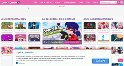 Desktop Screenshot of girlsgogames.fr